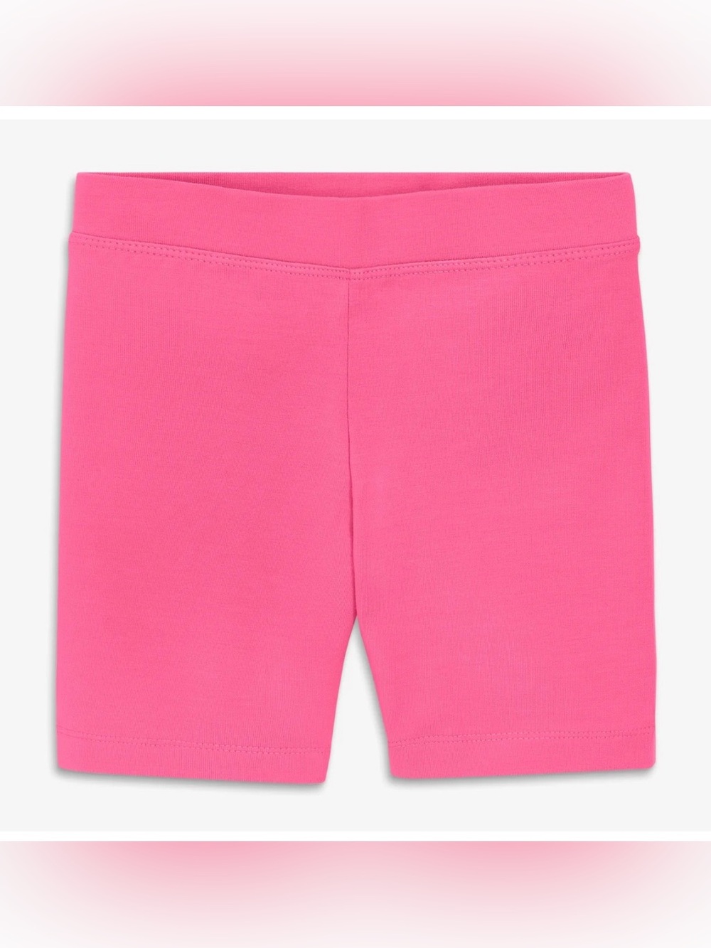 Primary Kids Bike Short in Bubblegum, girls size 12